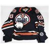 NHL OILERS JERSEY BEEF #81  SIZE XL AND PIGGY