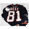 Image 3 : NHL OILERS JERSEY BEEF #81  SIZE XL AND PIGGY