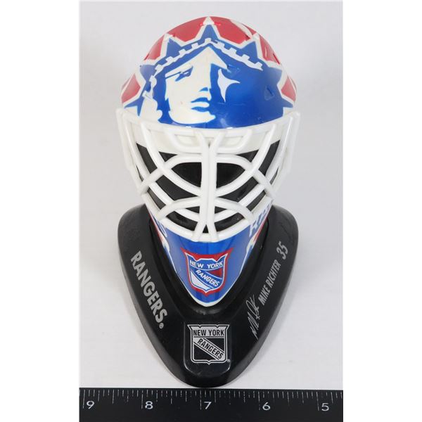 RANGERS MIKE RICHTER NHL MINI HELMET