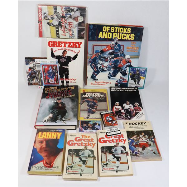 LARGE LOT OF HOCKEY COLLECTABLES INCL.