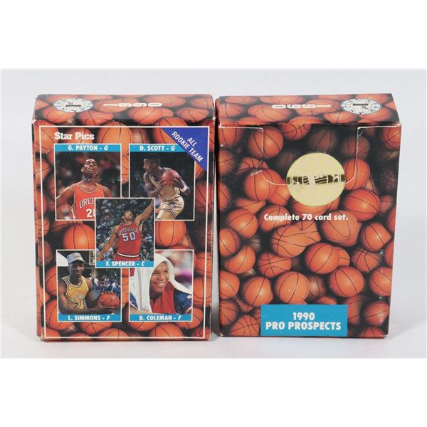 2 SEALED PACKS OF NBA 1990 PRO PROSPECTS CARDS