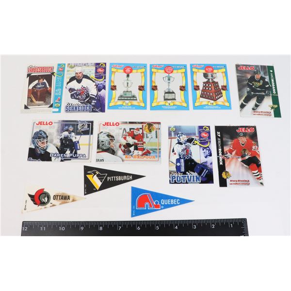 1992-93 KELLOGG'S MINI BANNER PENNANTS SOLD WITH