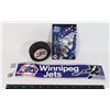 SMALL LOT OF WINNIPEG JETS COLLECTIBLES