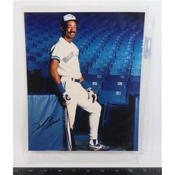 SIGNED DEREK BELL TORONTO BLUE JAYS 8 X 10 PHOTO