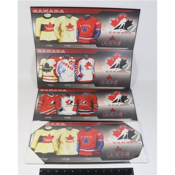 4 MOLSON CANADIAN HOCKEY CANADA TEAM JERSEY
