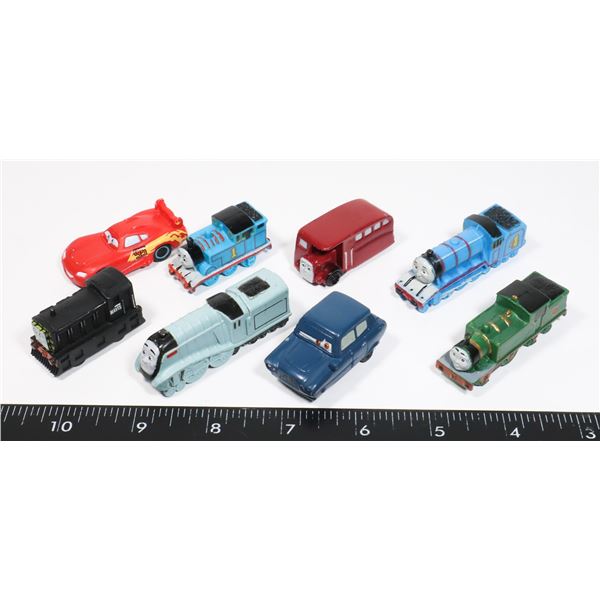 6 THOMAS AND FRIENDS CAKE TOPPERS ALONG WITH