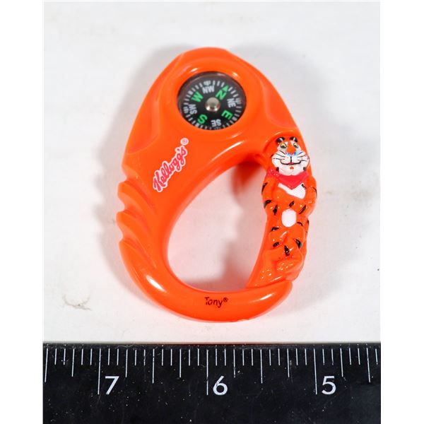TONY THE TIGER KELLOGG'S FROSTED FLAKES CARABINER