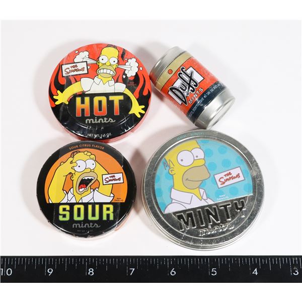 LOT OF SEALED COLLECTIBLE THE SIMPSON'S MINTS