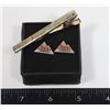 Image 1 : MODERN COORS LIGHT CUFFLINK SET SOLD WITH