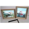 Image 1 : 2 PIECES OF MATCHING WALL ART NATURE THEMED