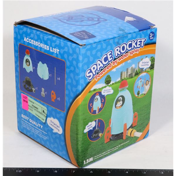 SPACE ROCKET, ATTACHMENT FOR GARDEN HOSE