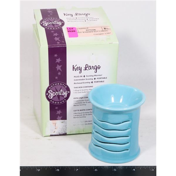 SCENTSY WARMER KEY LARGO