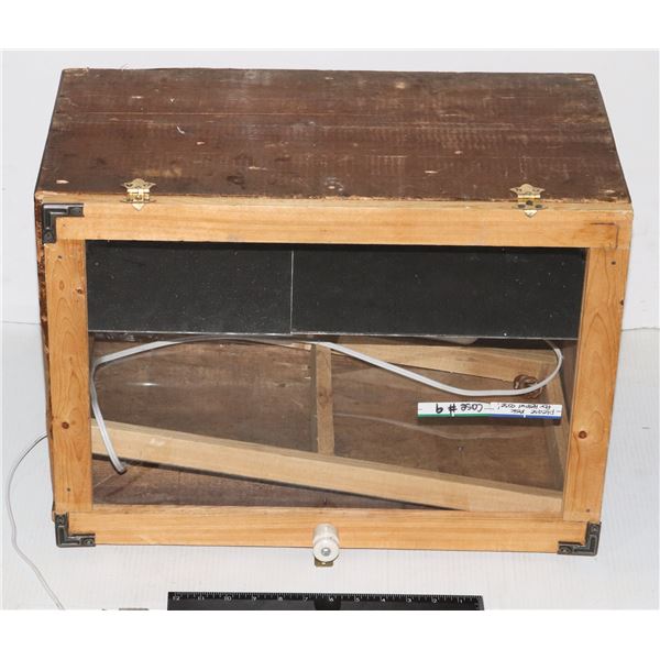 GLASS FRONT DISPLAY CASE