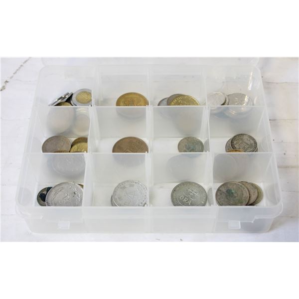 LARGE COLLECTION OF ASSTD WORLD COINS