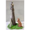 Image 1 : LASZLO ISPANKY "CAT UP A TREE" PORCELAIN FIGURE