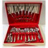 Image 1 : 1847 ROGER BROS SILVERWARE 45 PIECE SET