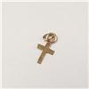 Image 1 : BZ1710-171 10K SUPER MINI CROSS 0.06G PENDANT