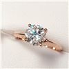 Image 1 : BZ1710-152 10K MOISSANITE(0.8CT) RING