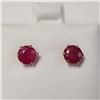 Image 1 : BZ1710-154 10K RUBY(3.1CT) EARRINGS