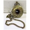 Image 1 : RETRO BRONZE ROMAN QUARTZ POCKET WATCH