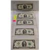 Image 1 : 5X$2 US CONSECUTIVE NOTES