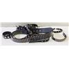 Image 1 : FLAT OF SPIKE BELTS AND JEWELRY