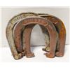 Image 1 : VINTAGE "RINGER" PITCHING HORSE SHOES- LOT OF 4