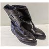 Image 1 : LADIES LEATHER BOOTS- SIZE 9