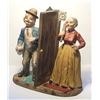 Image 3 : 1) HUMEROUS, VINTAGE CERAMIC FIGURINES OF
