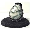 Image 1 : 14)  NATURAL PEAR SHAPED TREE AGATE SIZE 9,