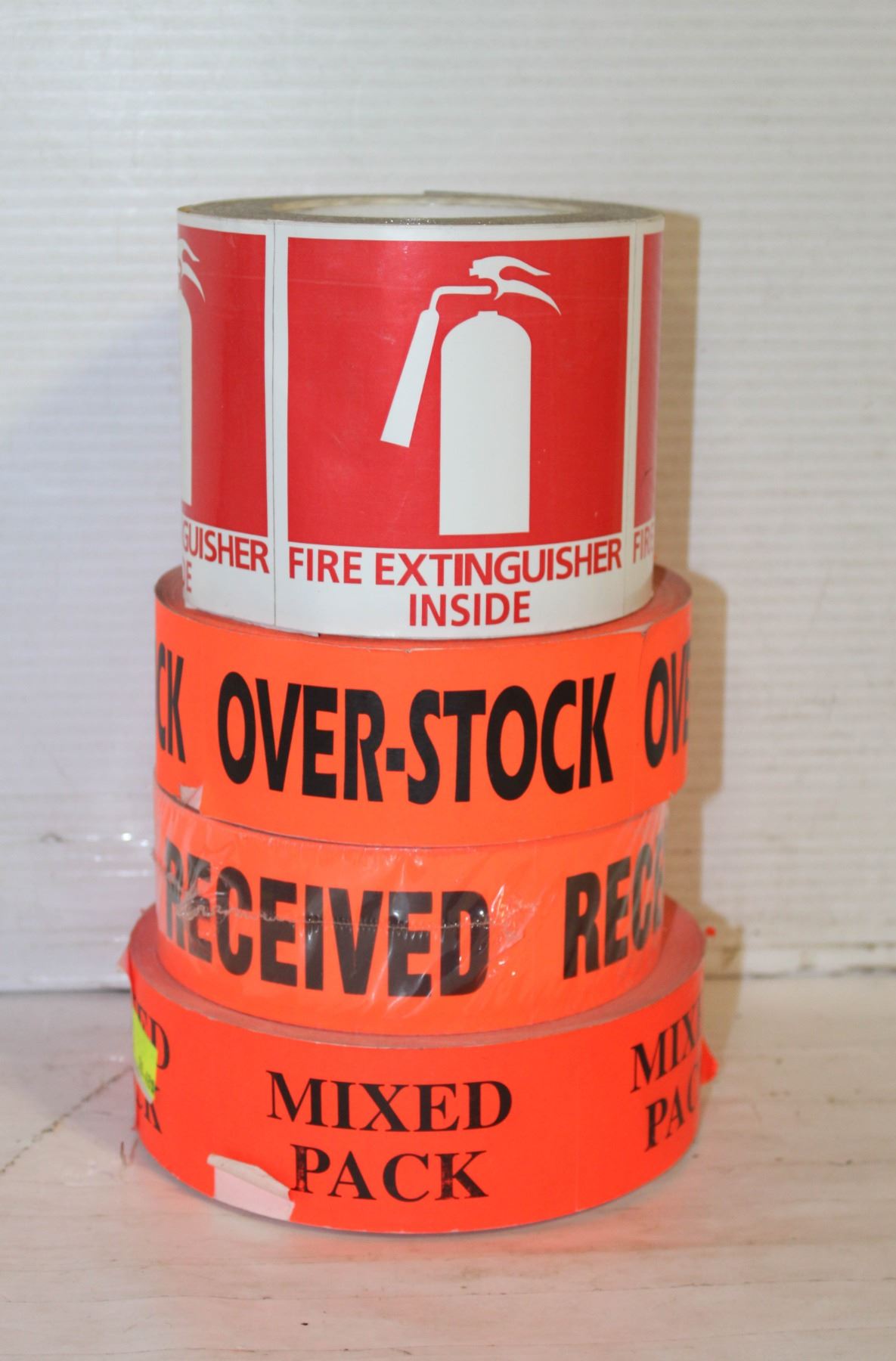 BOX OF MIXED LABELS