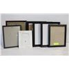 Image 1 : 7 PICTURE FRAMES ASSORTED SIZES