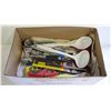 Image 1 : KITCHEN UTENSILS- BOX LOT ASSORTED