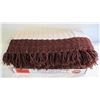 Image 1 : VINTAGE KNIT BLANKET- 80" X 38"