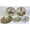 Image 1 : ITALIAN DECORATION PLATES - SET OF 5