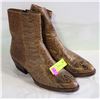 Image 1 : MENS SIZE 9 PYTHON SNAKE BOOTS-ESTATE