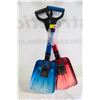 Image 1 : TWO FOLD UP EMERGENCY ALUMINUM SHOVELS