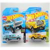 Image 1 : 2 HOT WHEELS 55 CHEVY BEL AIR GASSER & 64 NOVA WAG