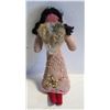 Image 1 : HANDMADE NATIVE LEATHER & FUR DOLL