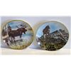 Image 1 : RARE VINTAGE AL OEMINGS POLAR PARK MOOSE PLATE