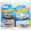 Image 1 : 2 HOT WHEELS X-34 LANDSPEEDER & COUPE CLIP KEY CHA
