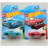 Image 1 : 2 HOT WHEELS CUSTOM FORD MAVERICK RED & 92 MUSTANG