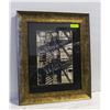 Image 1 : 21" X 25" FRAMED MATTED AND GLASS ENCASED I LOVE