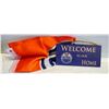 Image 1 : OILERS FLAGS & WELCOME SIGN