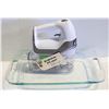 Image 1 : -ELEC. HAND MIXER + PYREX