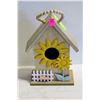 Image 1 : SUNFLOWER BIRDHOUSE W BACK OPENING HATCH