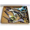 Image 1 : FLAT OF 10 TITANIUM SCISSORS