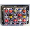 Image 1 : 30 NHL GOALIE MASKS W/DISPLAY BOARD