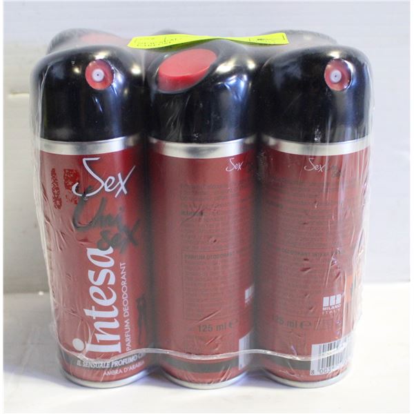 NEW SEALED 6PK INTESA UNI SEX PARFUM