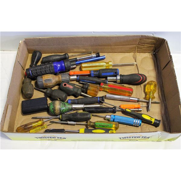 SURPLUS SMALLER SIZED SCREWDRIVERS